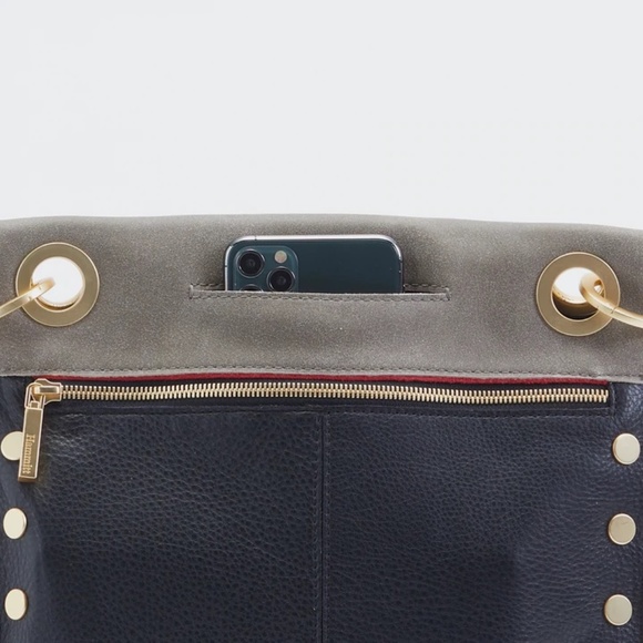 Hammitt® – Large Montana Reversible/Black/Pewter/Brushed Silver New In Box - Picture 2 of 10